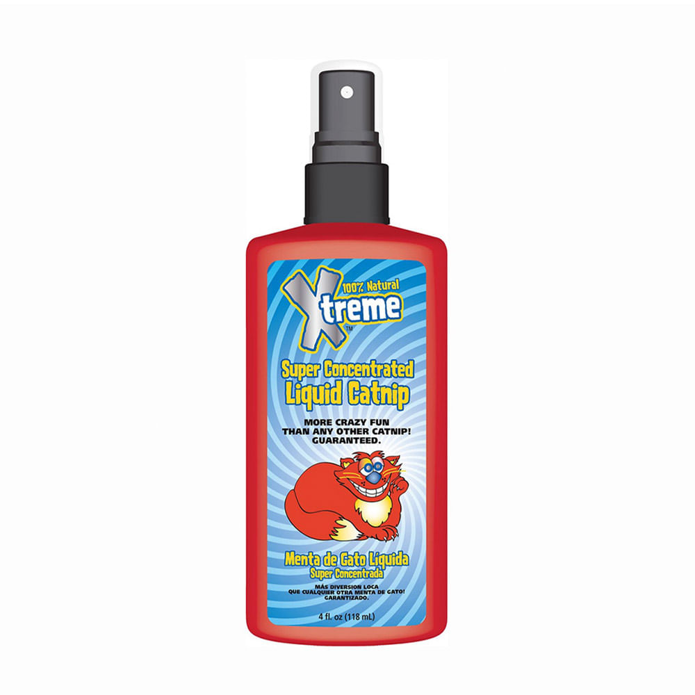 X TREME CATNIP SPRAY X 4 OZ SUPER CONCENTRATED LIQ. 00040