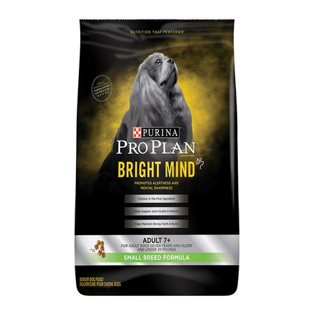 pro plan bright mind small breed