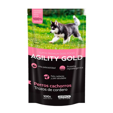 AGROCAMPO-AGILITY-GOLD-POUCH-CORDERO-CACHORROS