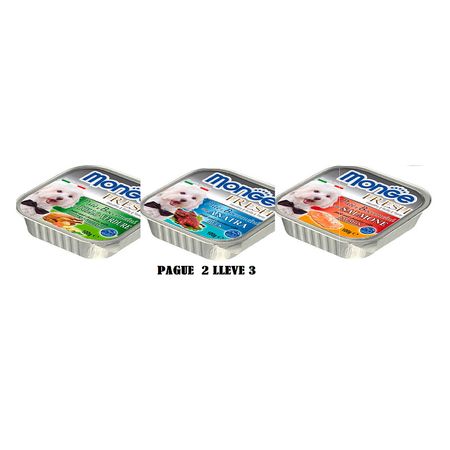 MONGE-PATE-FRESH -PERRO-ANIMLS-ALIMENTO-DOMICILIO