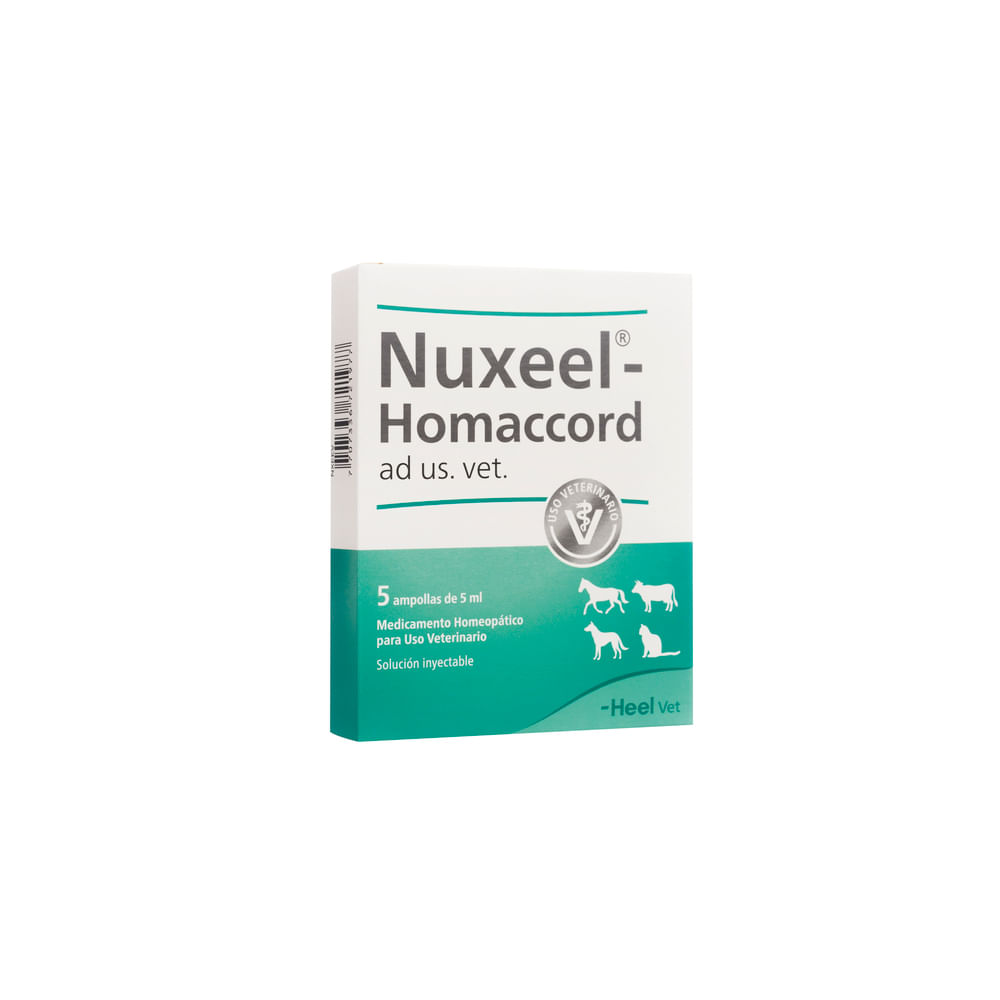 Nuxeel Homaccord ad us vet Inyectable animalsveterinaria