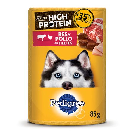 Pedigree-High-Protein-Alimento-Humedo-Perros-Adultos-Carne-y-Pollo-85-gr